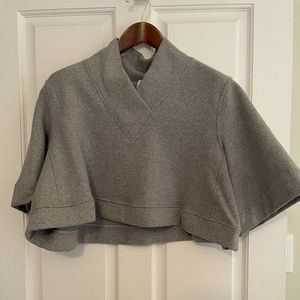 Lululemon Cropped Grey Sweatshirt